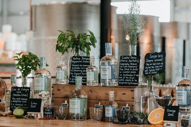 Premium Gin Tasting Activity in Cygnet River - A Refreshing Encounter: Premium Gin Tasting in Cygnet River