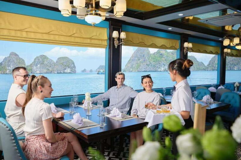 Premium Halong Day Cruise with Buffet Lunch, Cave & Island - Return and Reflection