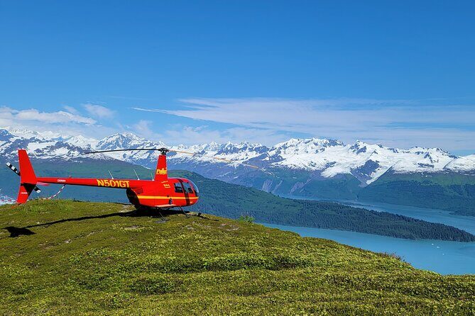 Prince William Sound Helicopter Flight-1 Landing-Anchorage Area - Captivating Views of Alaska’s Natural Wonders from the Air
