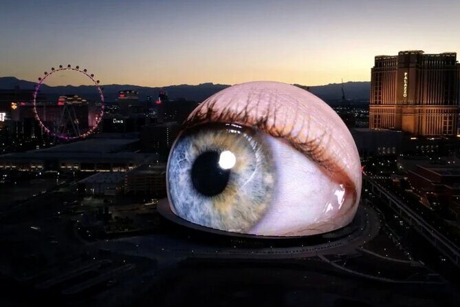 Private 1.5 Hour Sphere Las Vegas Guided Tour in an EVR car - FAQ