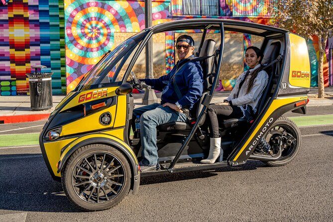 Private 1-Hour Downtown Las Vegas Tour in a Talking GoCar - An Authentic and Fun Way to Explore Downtown Las Vegas