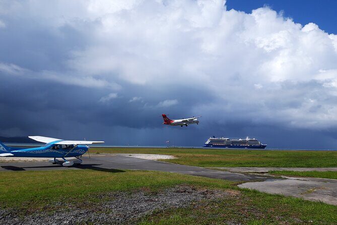 Private 30-minute flight downwind of Huahine - In-Depth Review: Flying Over Huahine—What to Expect