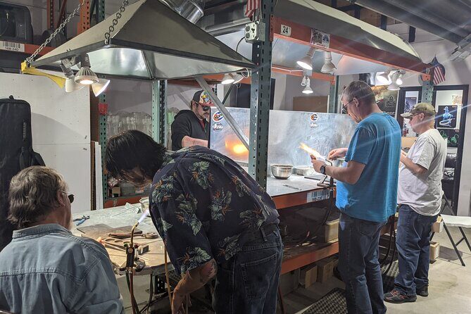 Private 4 Hours Glassblowing Class 101 Fire Glass - The Final Product and Memories