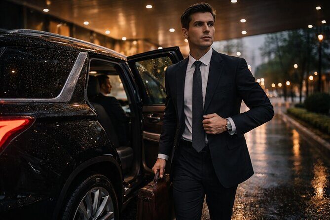 Private Airport Transfer in San Diego Luxury Black Car Service - Key Points