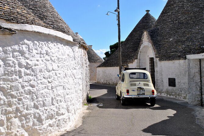 Private and Guided Tour with Vintage Fiat in Ostuni and Cisternino - A Nostalgic, Authentic Day in Puglia: Private Tour in a Vintage Fiat