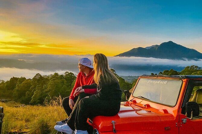 Private Bali Jeep Tour Volcano Batur Sunrise,Blacklava,Black Sand - Key Points