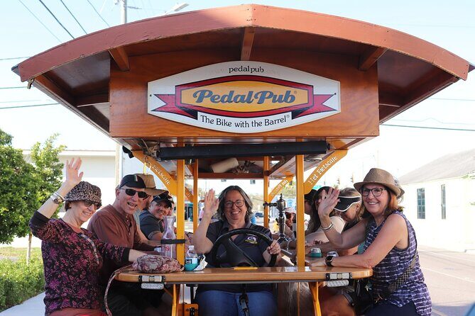 Private Bar Hopping Tour (for 8-15 people) on a Party Bike - A detailed look at this St. Petersburg pedal party