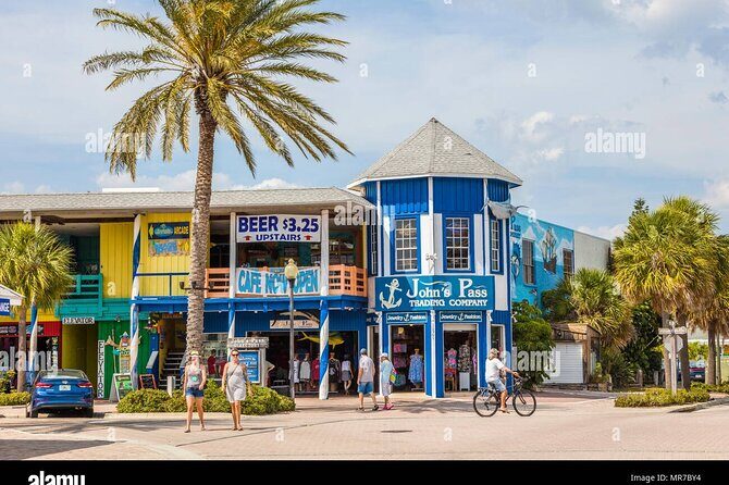 Private Bike Ride to John's Pass Village & Boardwalk - Key Points