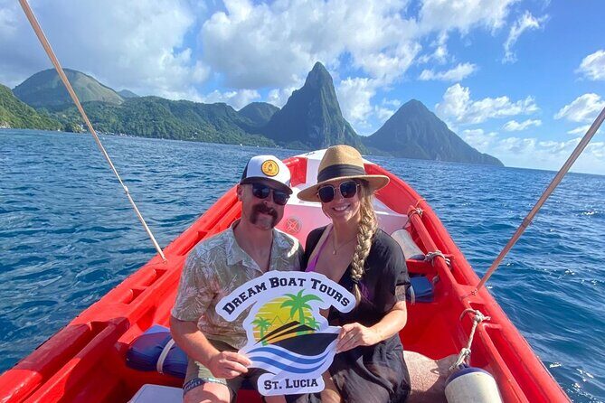 Private Boat Charter St. Lucia, boat tour to Soufriere. Full day - Exciting Overview of the Private Boat Tour in Saint Lucia