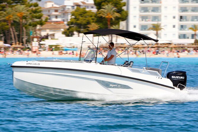 Private Boat Rental Abaris 23 from Alcudia - Exploring Mallorca from the Sea