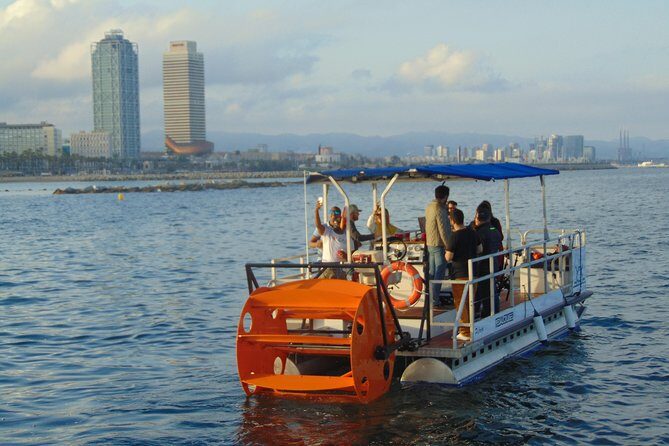 Private Boat rental - Pedal Cruises Barcelona - Cycle Boat - Key Points