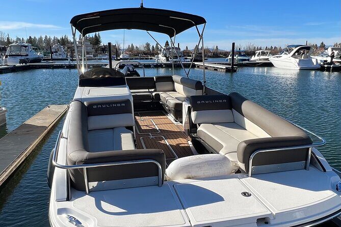 Private boat tours of Lake Tahoe for up to six guests. - Key Points