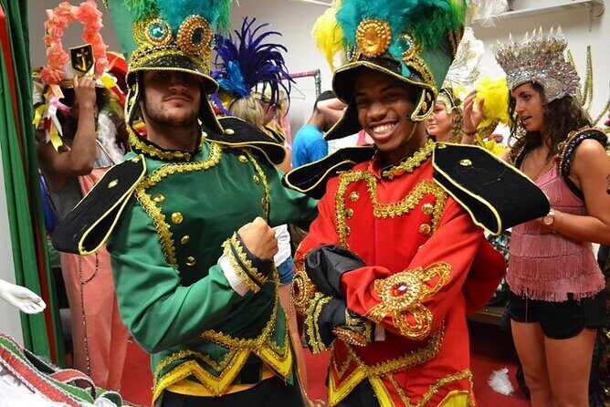 Private Carnaval Experience with Pickup: Carnival backstage, Drink, Samba & more - Key Points