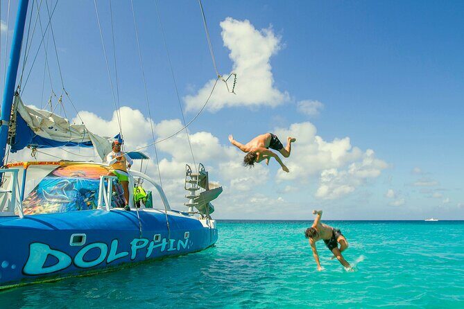Private Catamaran Adventure Cruise with Rope Swing and Water Slide - Aruba’s Private Catamaran Adventure: A Perfect Day on the Water