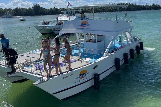 Private Catamaran Party with Dominican Food in Punta Cana - Experience a Private Catamaran Party with Dominican Food in Punta Cana