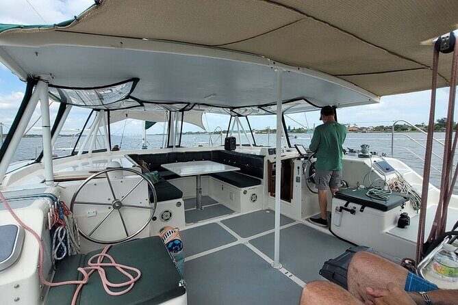Private Catamaran Sailing Dolphin Manatee Watch in Daytona Beach - In-Depth Review: What to Expect from Your Day on this Catamaran