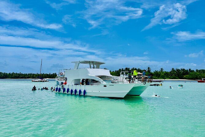Private Catamaran with Sound system, Slide, Open bar & Snorkeling - A Private Catamaran Adventure in the Dominican Republic: Fun, Flexibility, and Fabulous Views