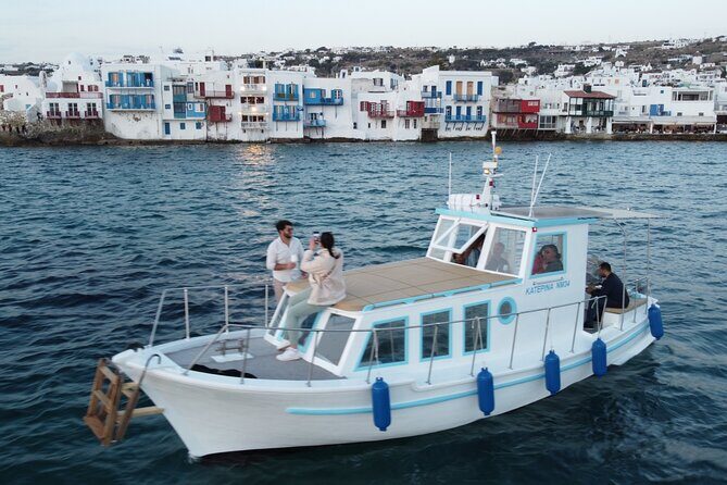 Private Cruise with Handmade Antique Boat around Mykonos-Full Day - A Private Day on a Handmade Antique Boat around Mykonos: What to Expect