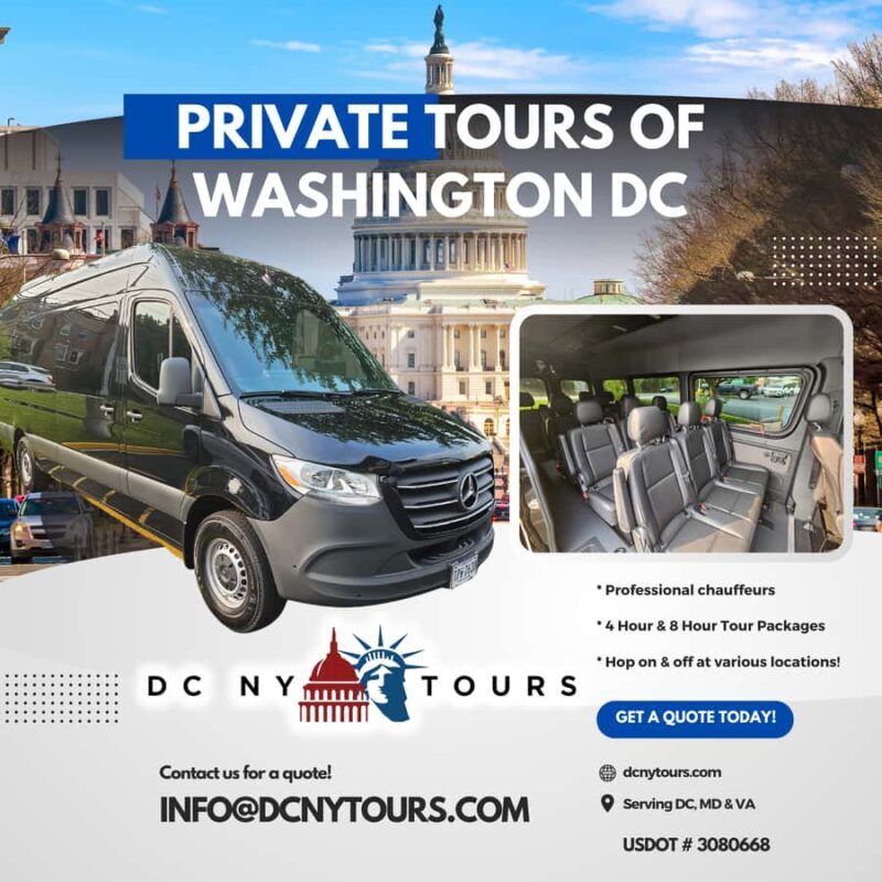 Private Customizable Guided Tour of Washington DC - An In-Depth Look at the Tour Experience