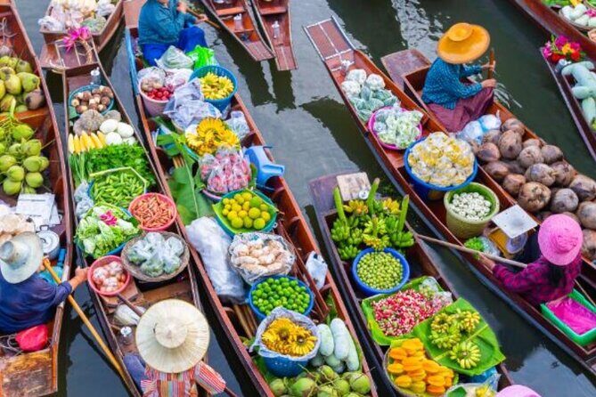 Private Damnoen Saduak Floating Market and Train Market Tour - A Delicious Thai Lunch with Local Flavors