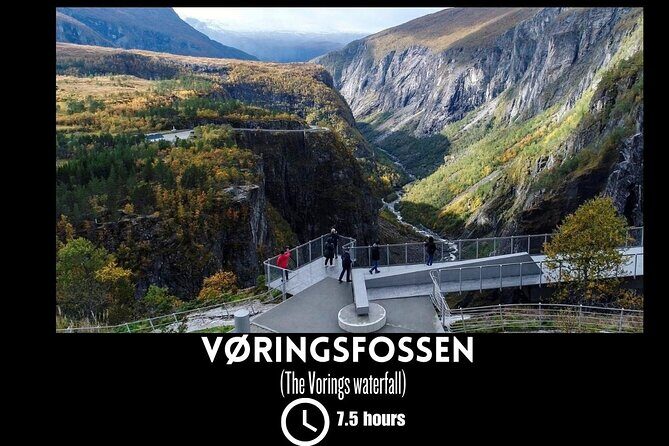 Private day tour to the Vorings Waterfall Norway's most visited - Key Points