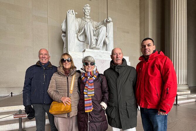 Private DC Guided Bus Tour with Step Off Guide - Key Points