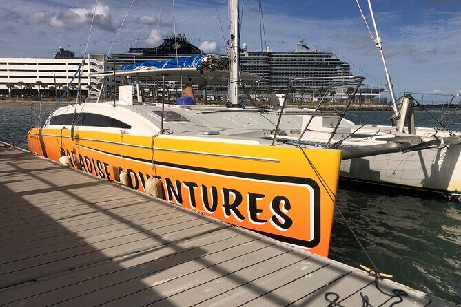 Private Dolphin Sightseeing Sail on the Lazy Daze Catamaran - Key Points
