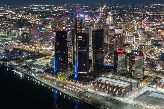 Private Downtown Detroit Helicopter Ride - Key Points