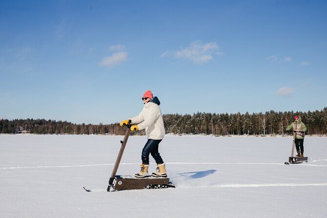 Private Driving Snow Scooters Experience in Finland - A Detailed Look at the Experience