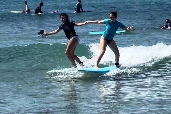 Private Duo Surfing Lesson Guadeloupe - Key Points