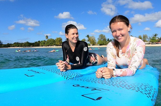 Private Duo Surfing Lesson Guadeloupe - The Sum Up