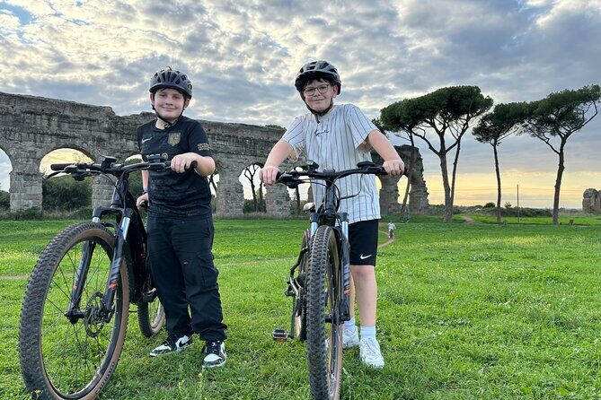 Private E-bike tour of Appian way, Aqueduct & catacombs with food - An In-Depth Look at the Appian Way E-bike Tour
