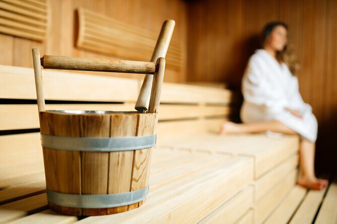 Private Eco Wood Burning Sauna Bathing including Massage with Eucalyptus Leaves - A Unique Wellness Escape in Rhodes: Private Eco Wood Burning Sauna Bathing with Eucalyptus Massage