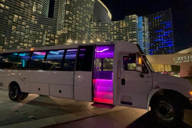 Private EDC2026 VIP Acess 30 Passenger PremiumPartybus All 3 Days - Experience Las Vegas in Style with the Private EDC2026 VIP Acess 30 Passenger Premium Party Bus