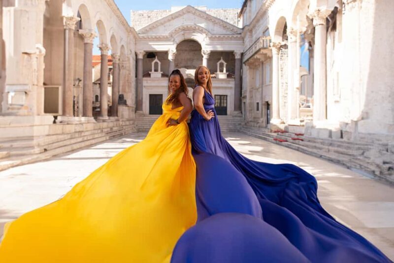 Private Flying Dress Photo Session in Split, Croatia - Detailed Look at the Locations
