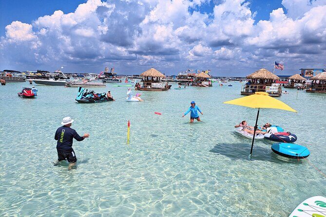 Private Full Day Crab Island Adventure - All Inclusive - Key Points