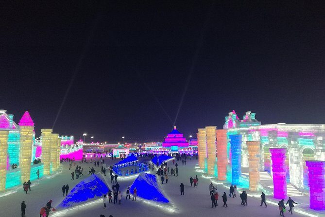 Private Full Day Transfer Service to Harbin Top Winter Attractions - Starting Your Day: Pickup and First Stop at Sun Island Snow Festival
