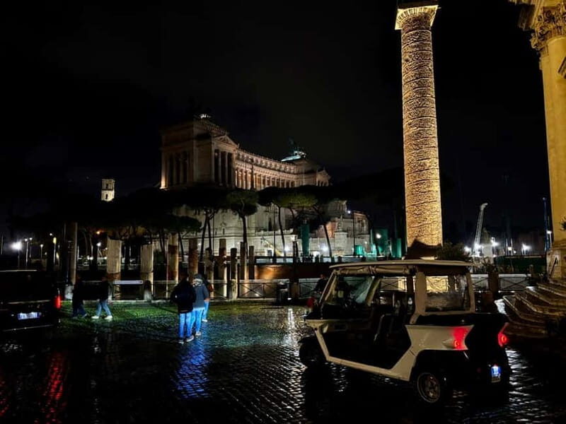 Private Golf Cart Tour: Discover the Magic of Rome by Night - Key Points