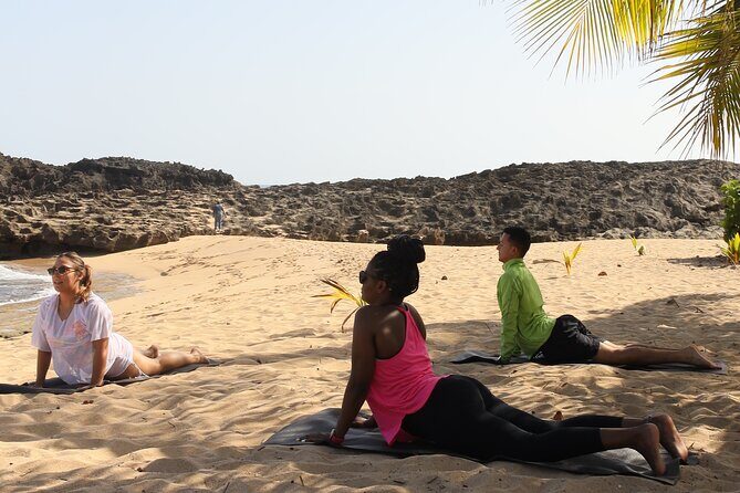 Private Group Beach Yoga Experience with Transport - Experience the Calm: Private Beach Yoga with Transport in San Juan