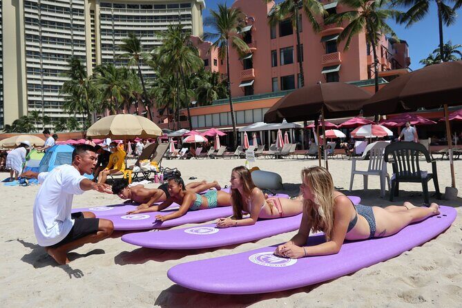 Private Group Surf Trio by Waikiki Beachboys at the Royal - A Closer Look at the Waikiki Beachboys Surf Lesson