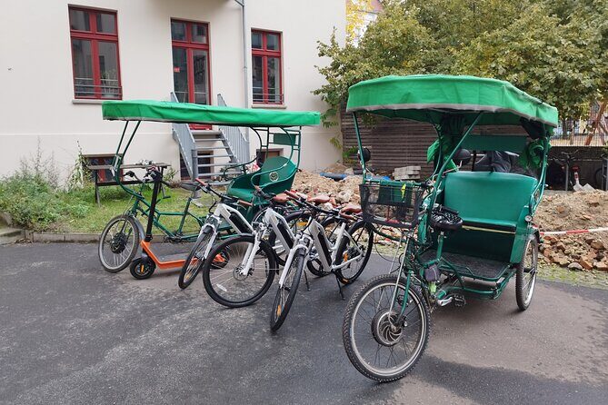 Private Guide Up to Group 6 - ONE Rickshaw, (E)Bikes, E-Scooters - The Value of This Tour