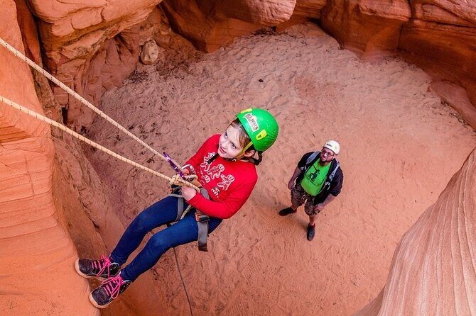 Private Guided Canyoneering Huntress Canyon with Rappelling - Key Points