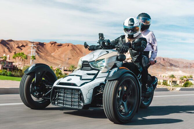 Private Guided Red Rock Canyon Tour for Couples on a CanAm Trike - The Ride Experience & Safety