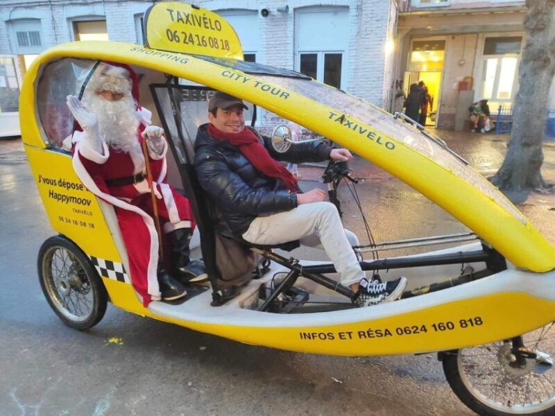 Private guided tour by electric bike taxi - Private guided tour by electric bike taxi in Lille: a practical, fun, and eco-friendly way to explore
