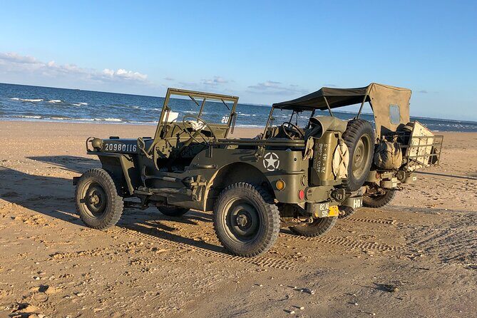 Private Guided Tour in WW2 Jeep of the Landing Beaches - A Deep Dive into the Normandy WWII Jeep Tour