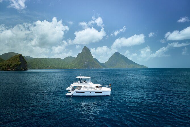 Private Half-Day Luxury Catamaran Experience - A Private Half-Day Luxury Catamaran Experience in St Lucia