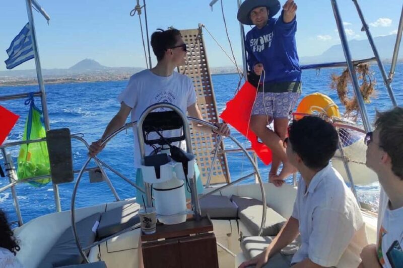 Private Heraklion Active Sailing to Hidden Beaches - FAQ