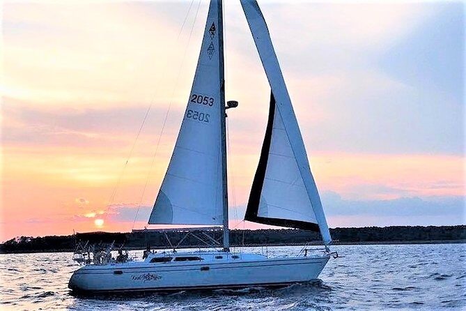 Private Hilton Head Sunset Sailing Tour with Dolphin Watching - Key Points