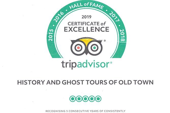 PRIVATE History, Legends and Lore Guided Old Town Stroll - 10am or 2pm - Final Thoughts