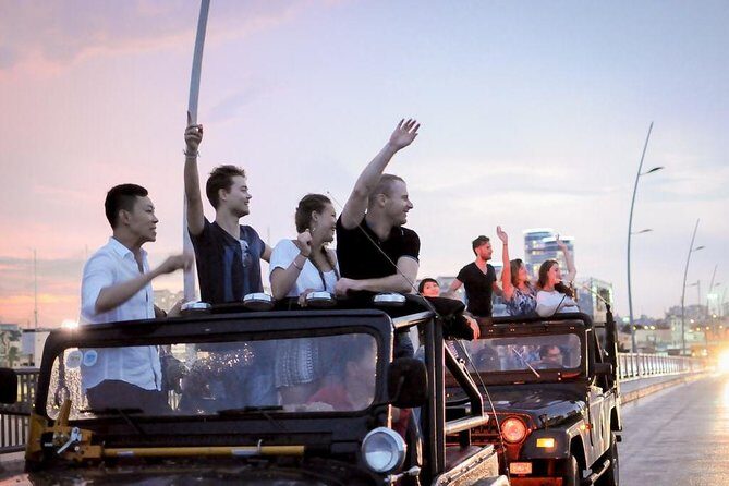 Private Ho Chi Minh by Jeep Evening Tour and Dinner Cruise - Discovering Ho Chi Minh City in the Evening